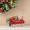 Glitzhome® 14" Christmas Metal Airplane with Gifts Table Décor
